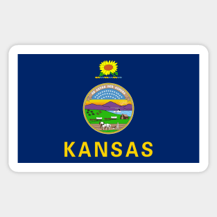 Flag of Kansas Sticker